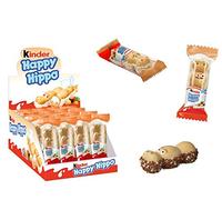 Caja con 28 Unidades de Kinder Happy Hippo 20,7 gr. (28 unds.). Dulces y Chocolates. Regalos Originales. Detalles para Bodas, Bautizos, Comuniones y Cumpleaños.
