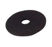 Caja con 5 discos negros de limpieza decapante. Alta abrasividad. Especial para limpieza de suelos con manchas o suciedad dificil. Resultados y acabado profesional y uniforme