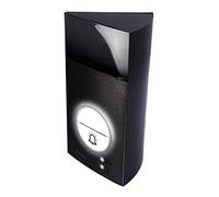 Caja con ángulo de 45° para tocadiscos BTicino Linea 3000 negro