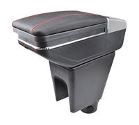 Caja Consolas Consola Para Spark III Para Daewoo Para Matiz 2010-2014 Interfaz De Caja De Almacenamiento Reposabrazos Central Reposabrazos(Red thread)