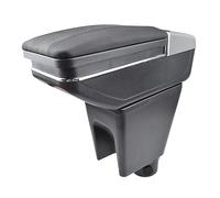 Caja Consolas Consola Para Spark III Para Daewoo Para Matiz 2010-2014 Interfaz De Caja De Almacenamiento Reposabrazos Central Reposabrazos(Hilo negro)