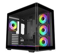 Caja Cooler Master Elite 600 Midi Tower Vidrio Templado RGB ATX USB-C