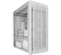 CORSAIR 9000D RGB Airflow Chasis para PC Supertorre - Amplio Interior - Montaje de Ventiladores InfiniRail™ - Sin Ventiladores Incluidos - iCUE Link System Hub Incluido - Blanco