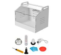 Caja Criadora Inteligente,Calentador Aves Corral,Pollitos Recién Nacidos,Aves Codorniz,Animales Pequeños,Incubadoras Manuales,Calentador Aves Corral,Caja Cría(48 * 30 * 32cm)
