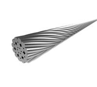 Caja de 100 cables de freno de acero inoxidable 2250MM 1X19 Ø1.5MM T 7X6MM