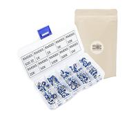 Caja de 100 resistencias variables 10 tipos RM065 6mm ajustables electrónica PCB para soldar