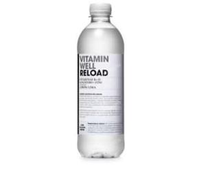 Caja de 12 - Bebida Vitaminada Funcional Sabor Limón Reload (500 ml) - Con Magnesio, Zinc y Vitaminas B y D para la Recuperación - Lote de 6 Litros