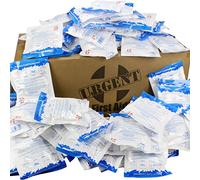 Caja de 125 paquetes fríos instantáneos, 5 x 6 pulgadas (área fría de 4 x 5 pulgadas), compresas frías desechables, no requiere enfriamiento previo para un tratamiento rápido y eficaz de primeros