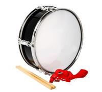 Caja de 13 Pulgadas con Correa para Hombro, Tambor Portátil de Acero Inoxidable y Parche PET para Niños, Principiantes, Música Jazz Rock