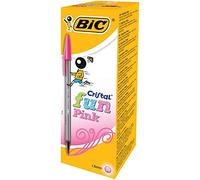 Caja de 20 bolígrafos BIC rosa