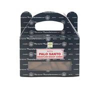 Caja de 24 conos de incienso Backflow Palo Santo - Incienso indio natural Satya Sai Baba