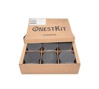 Caja de 300 discos de lijado, diámetro de 50 mm, para bandeja de lijado para taladro, mini disco abrasivo de carburo de silicio grueso a fino grano P80 P120 P180 P240 P320 P400 Ø 50 mm