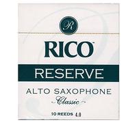 Caja de 5 cañas Rico Reserve Saxofón Alto de fuerza 4