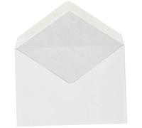 Caja de 500 sobres blancos C6 114 x 162 80 g/m2 engomados