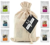 Caja de 6 Cafés en Grano de Especialidad - COFFEES OF THE WORLD | 600g (6 x 100g) | 6 Cafés en Grano de origen único | Idea de Regalo para él y ella