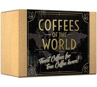 Caja de 6 Cafés Molidos de Especialidad - COFFEES OF THE WORLD | 600g (6 x 100g) | Cafés Molidos Gourmet de origen único | Idea de Regalo para él y ella