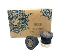 Caja de 6 copas de Resina Banjara - Frankicense