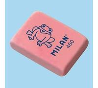 “Caja de 60 Gomas miga de pan MILAN Dibujos Animales CNM460 Color Surtido