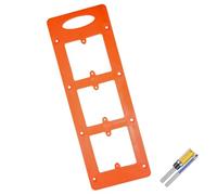 Caja de 86 ranuras para caja de conmutación, herramienta de apertura de agujero, decoración, plantilla de toma de corriente eléctrica, plantilla de corte de caja eléctrica