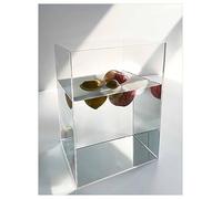 Caja de acrílico de Cinco Lados de una Sola Pieza Altamente Transparente, Caja de Almacenamiento con cajón for pecera, Caja de exhibición for Tanque de Agua de Tiro.(40x10x40cm/15.7x3.93x15.7in)