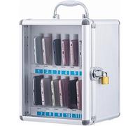 Caja de administración teléfono móvil Casillero for Transparente for montada en la Pared con Cerradura Organizador for Almacenamiento for 12~60 Posiciones(12 bits)