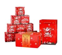 Caja de ahorro de dinero de Navidad para guardar dinero en efectivo, caja de embalaje de tarjetas de diseño pop-up, caja plegable para bodas, cumpleaños, adultos, amigos, familia, fiestas, festivales