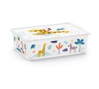 Caja De Ahorro De Espacio Keter 84160005161 C BOX STYLE Con Ruedas Wild Anima