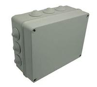 Caja de aire industrial n/t 305 x 244 x 126 mm con 12 estranguladores IP55 gris 2721-02 Electroplast 5902431691008