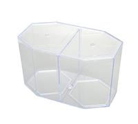 Caja de Aislamiento y criador de Peces de Acuario, Octogonal Transparente Multiusos, plástico Duradero Seguro, 7,7 x 2,4 x 4,7 Pulgadas para criar y aislar Peces Enfermos
