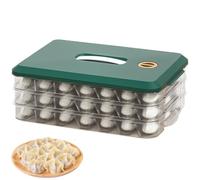Caja de albóndigas para congelador, contenedores de alimentos apilables reutilizables | Contenedor de albóndigas para el hogar, para cocina y frigorífico