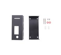 Caja de AleacióN de Aluminio para MMDVM Tablero Rainsun de ExpansióN de Hotspot EstacióN de Radio Wifi MóDem de Voz Raspberry Pi W Negro