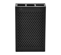Caja de Aleación de Aluminio para Pi 3 Modelo B, Negra, Diseño Ultrafino para Disipación Rápida de Calor - Durable y Ligera, Compatible con Señal WiFi, Fácil Instalación (Negra)