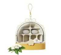 Caja de alimentación para reptiles, transparente y transpirable, caja de cultivo de de seda, reptiles y anfibios, accesorios para actividades al aire libre, visitas a la naturaleza, clases