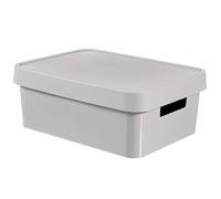 Caja de almacenaje Curver con tapa para organizar y guardar de 4,5 a 45 litros