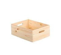 Caja de madera de pino sin tapa de 40x30x14 cm Astigarraga