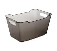 Caja de Almacenaje, Polipropileno, 6 l, Lotta, Gris cristal, 29.5x19x15 cm