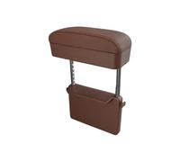 Caja de almacenamiento 1 soporte para reposabrazos, almohadilla para reposabrazos, extensor de reposabrazos con organizador de almacenamiento de consola(Gold)