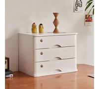 Caja de almacenamiento apilable de madera maciza con cerradura rústica de varios niveles para el hogar y la oficina, 4 niveles, ideal para un espacio de trabajo elegante