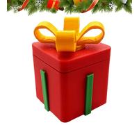 Caja de Almacenamiento - Árbol navideño Impreso en 3D, decoración navideña | Caja desplegable para repisas de Chimenea, Entrada, Porche, apartamento, Oficina, Bar, Centro de Mesa de Temporada