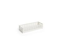 HAY Colour Crate Mini Oblong 13x34.5 cm Off white