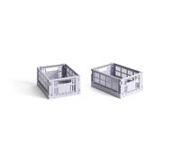 HAY HAY Colour Crate Mini 2-pack 13x17 cm Lavender