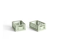 HAY HAY Colour Crate Mini 2-pack 13x17 cm Mint