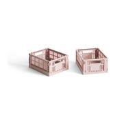 HAY HAY Colour Crate Mini 2-pack 13x17 cm Blush