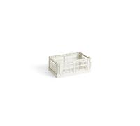 Caja de almacenamiento Colour Crate Pequeño en blanco roto