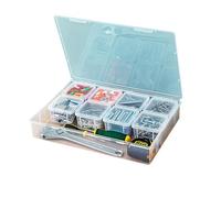 Caja de almacenamiento compacta ideal para entusiastas y herramientas esenciales de taller
