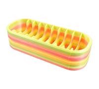 Caja de almacenamiento con 10 compartimentos, ideal para guardar especias o lápices de rompecabezas, así como un práctico juego de bandeja. Perfecto para, zapatero hecho a mano para debajo de la cama