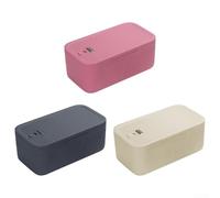 Caja de almacenamiento con cerradura para artículos esenciales diarios, fomenta la concentración y gestiona las distracciones con facilidad y seguridad (metros blanco)