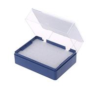 Caja de almacenamiento con organizador de fresas de espuma para 50 brocas PCB, juego de brocas para metal y madera