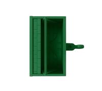 Caja de almacenamiento con patrón de ladrillo, apertura funcional, soporte para puerta de garaje, organizadores de pared para el hogar, soporte unisex esencial con puerta funcional