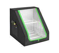 Caja de almacenamiento de 21 rollos de filamento de impresora 3D de dos capas con marco trapezoidal reforzado, tela Oxford para un área de trabajo ordenada, soporte de carrete de filamento eficiente